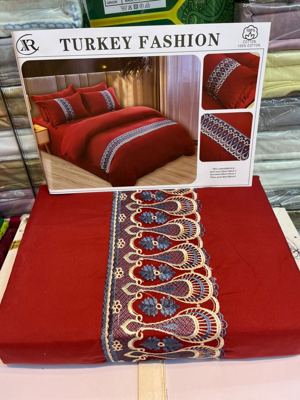 Ensemble Draps 6 pièces en 100% Coton Égyptien