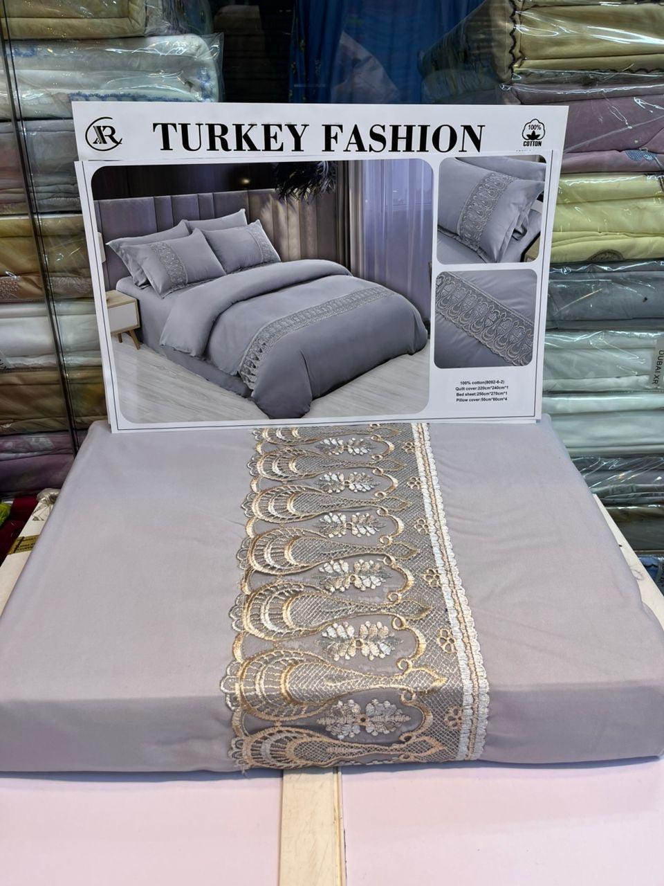 Ensemble Draps 6 pièces en 100% Coton Égyptien