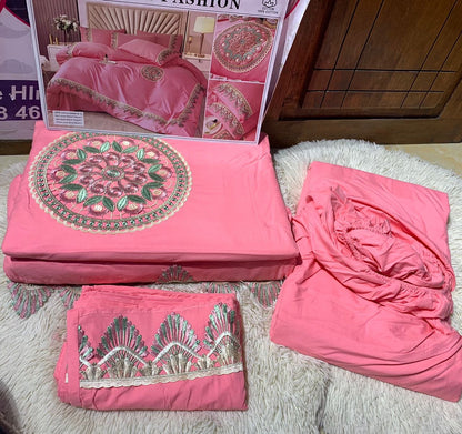 Ensemble Draps 6 Pièces en 100% Coton Égyptien : Le Luxe au Cœur de Vos Nuits