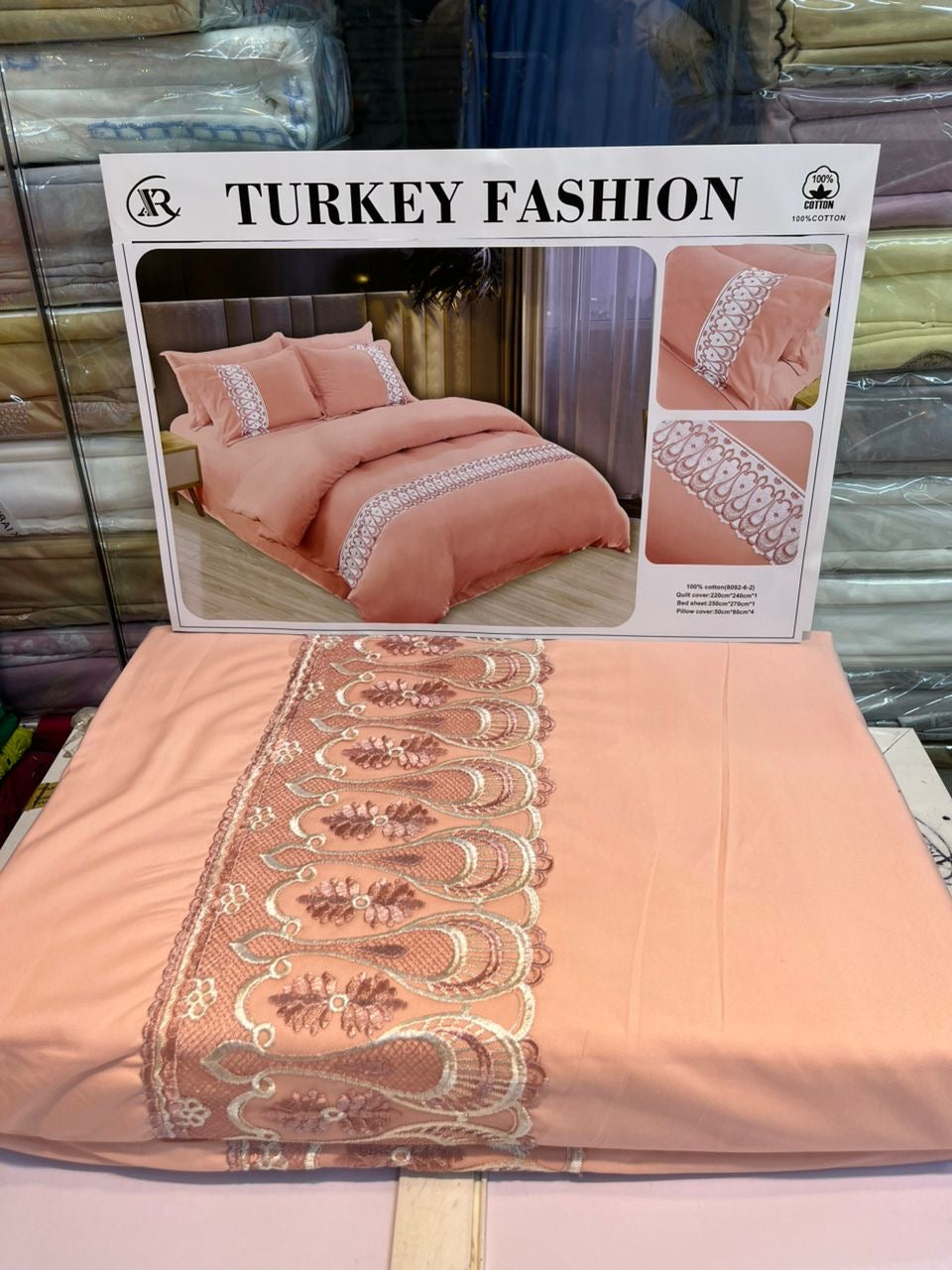 Ensemble Draps 6 pièces en 100% Coton Égyptien